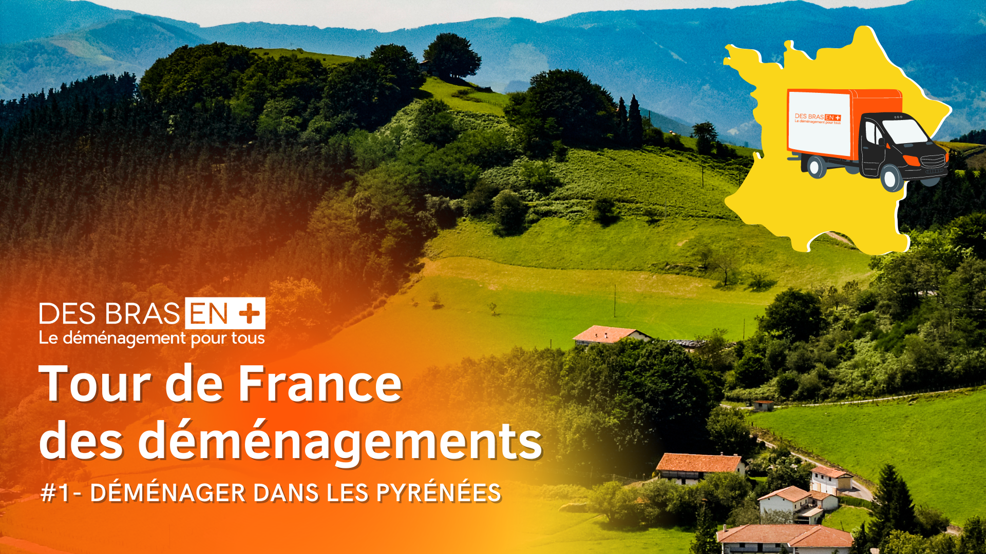 Tour de France des déménagements : déménager dans les Pyrénées